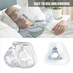 USNUANNU Mirage FX wide nasal cushion offers a gentle, broader-fit feel