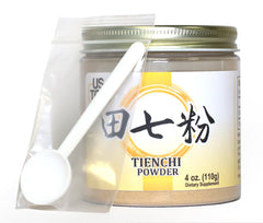 USTCM Tienchi powder dispensing jar ready for storage and use