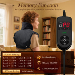 UTK extended cord design allows freedom of movement while heating.