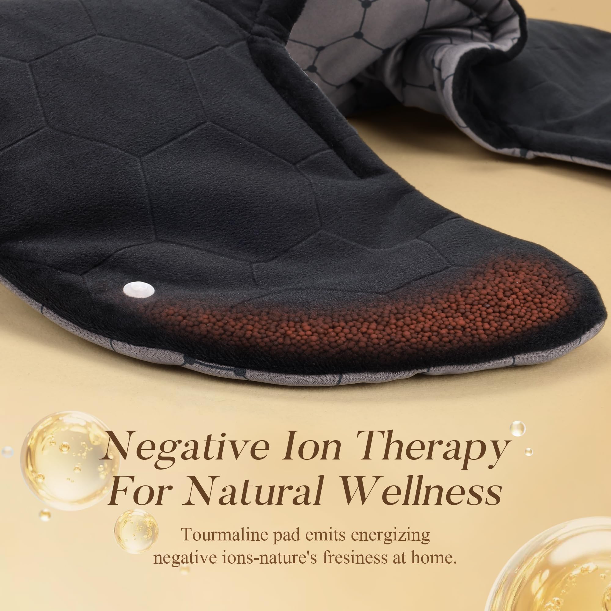 UTK tourmaline ions feature releases negative ions for a refreshing feel.