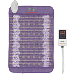 UTK amethyst back heat pad with stones for soothing warmth and daily back relief
