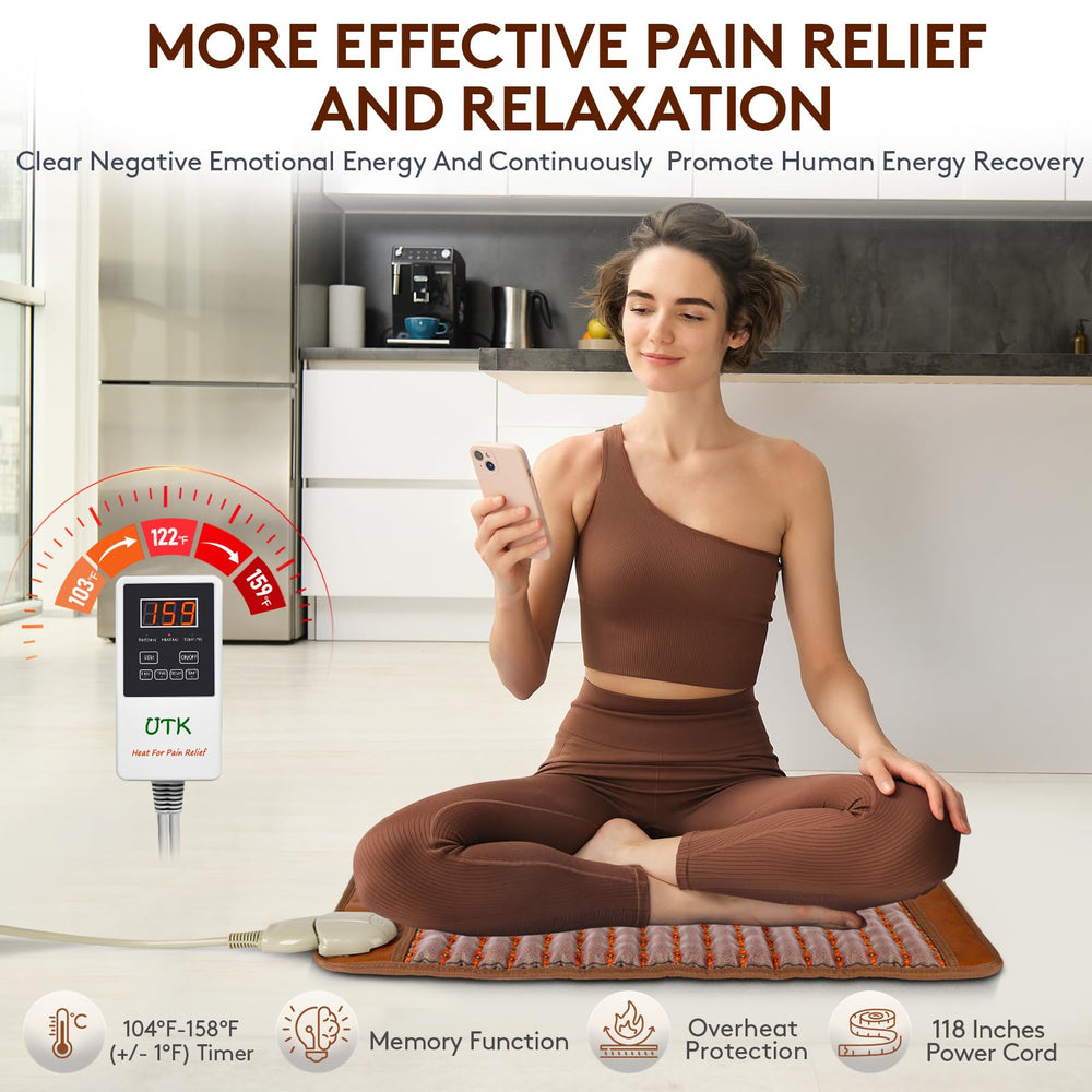 UTK auto-off feature label emphasizing safety and convenience