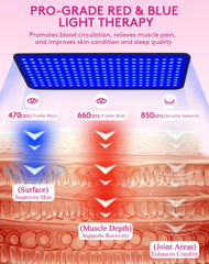 UTK mat fully spread showing large 23x11 inch surface for wide coverage