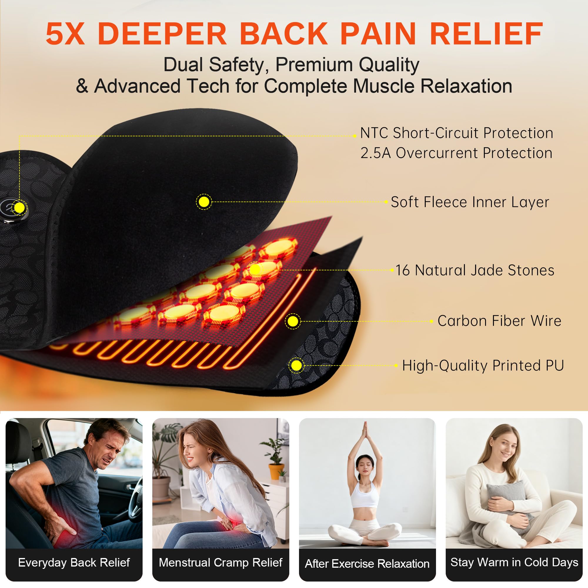 UTK soft pad area ensures comfortable wear during daily tasks.