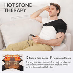 UTK digital thermostat display enables precise heat control during relaxation