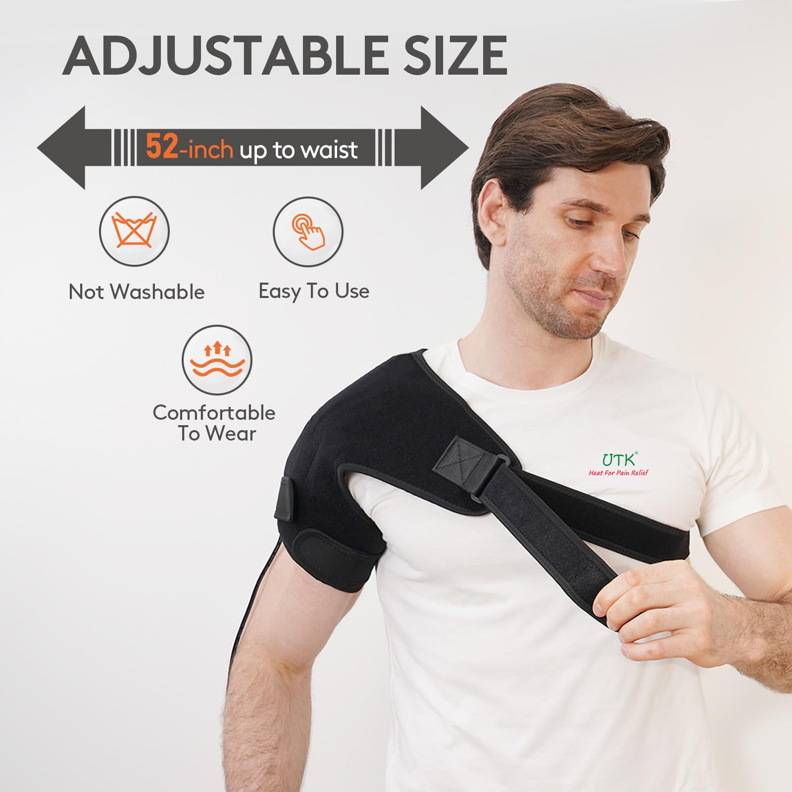 UTK extended 9.8-foot power cord offers flexible placement around home