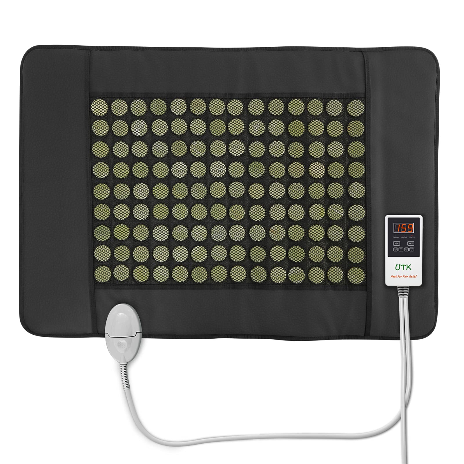 UTK far infrared back pad therapy shows deep, soothing warmth for tired muscles