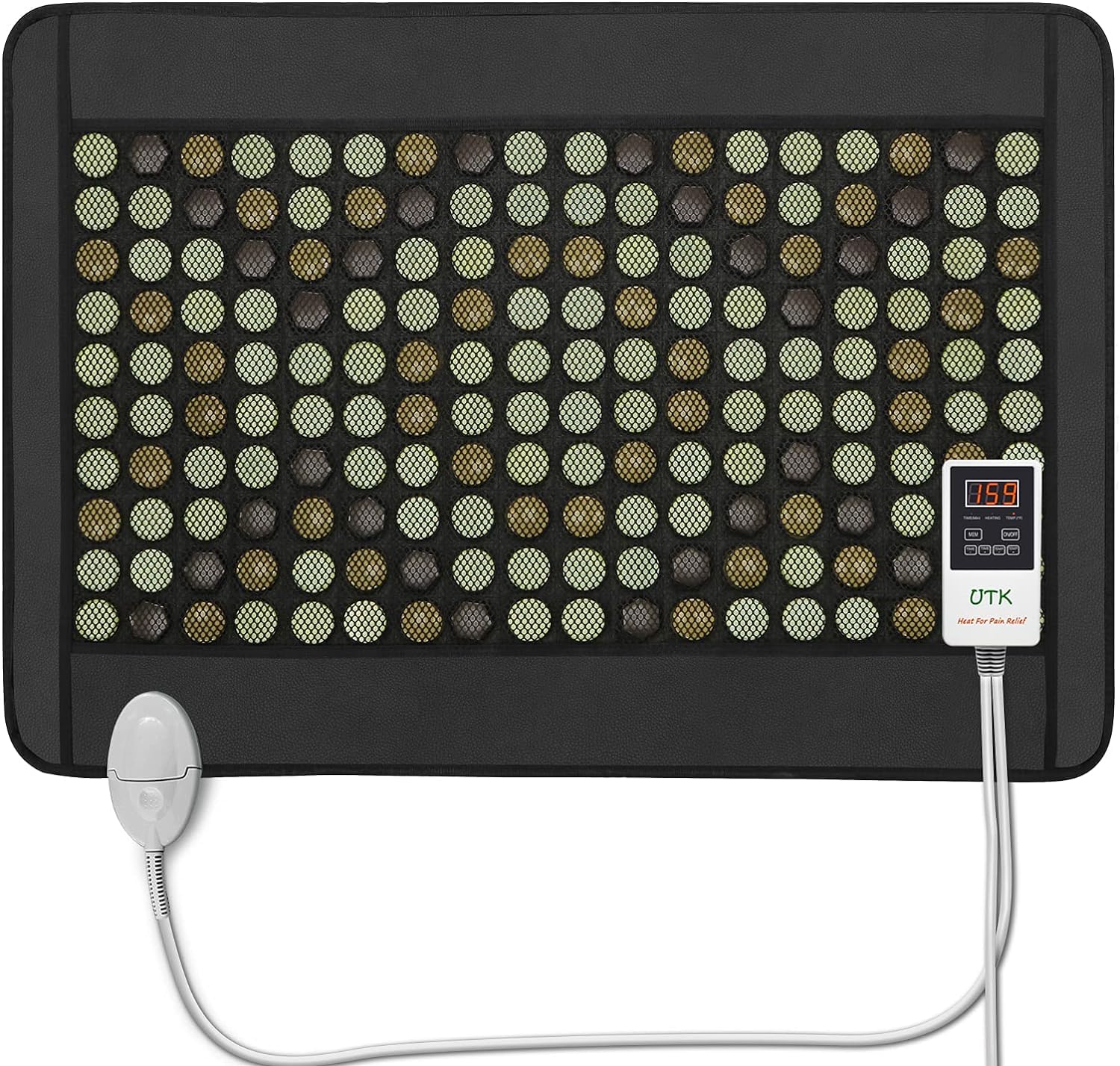 UTK far infrared pad provides comprehensive back coverage with deep warmth for daily use
