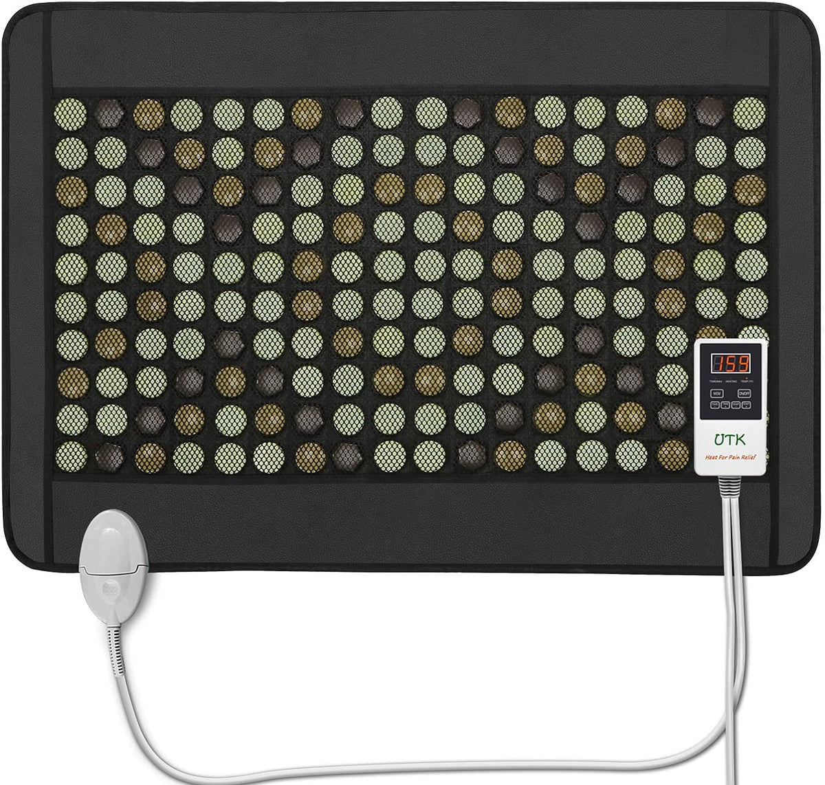UTK far infrared pad provides comprehensive back coverage with deep warmth for daily use