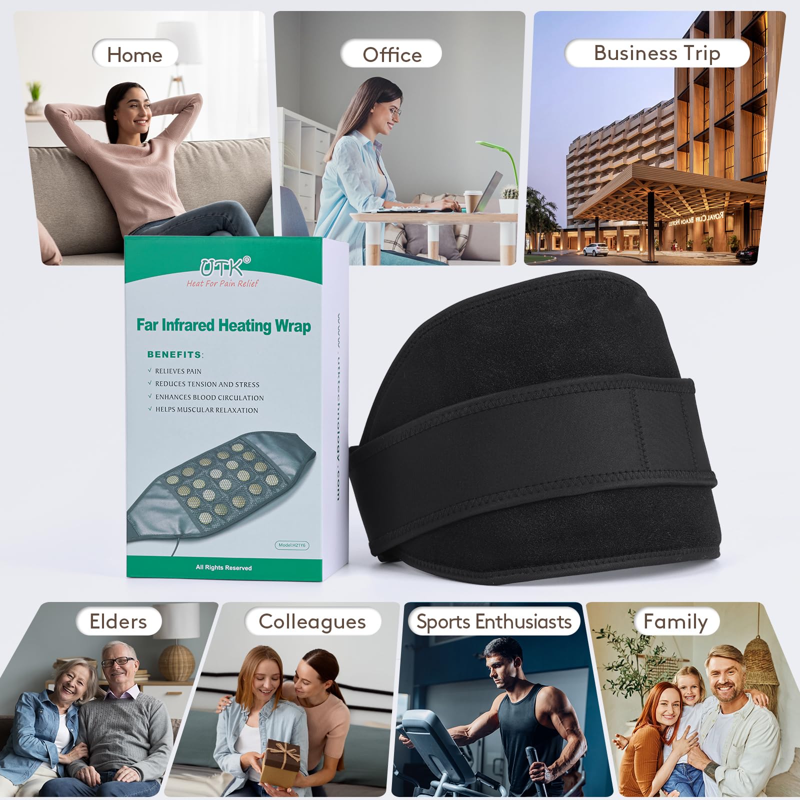 UTK FSA/HSA certified heating pad suitable for gifting