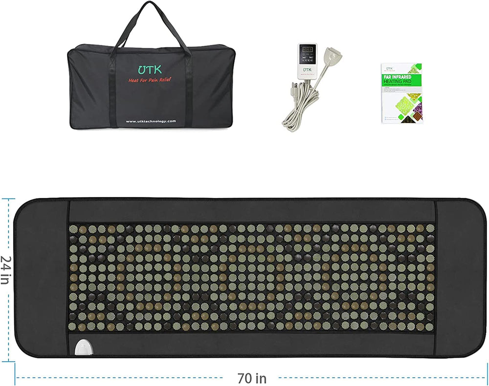 Unfolded UTK pad ready for use on sofa or bed