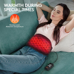 UTK versatile heating pad for back, abdomen, hips and more
