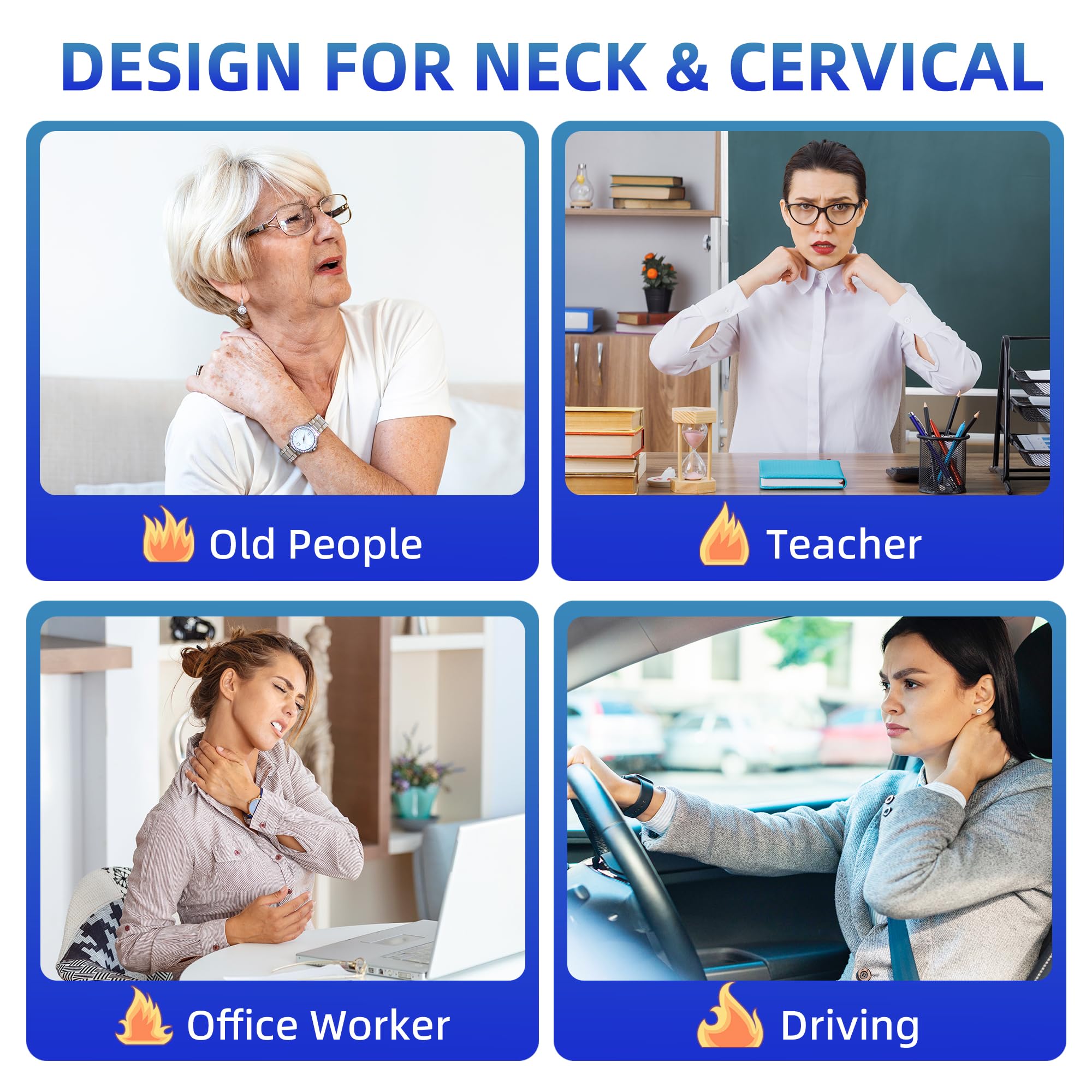 UTK neck wrap emitting 850nm infrared for deep tissue support