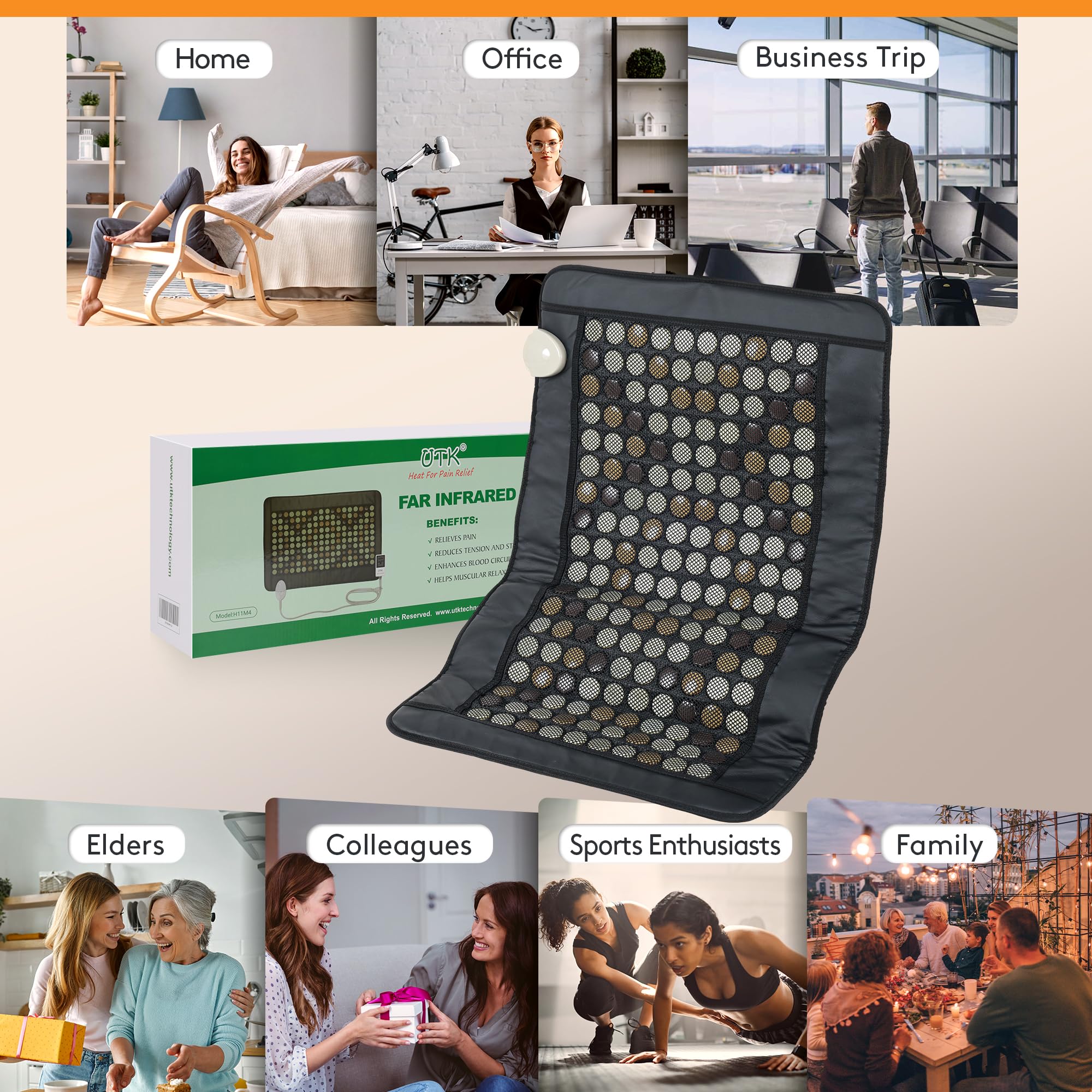UTK effortless one-button operation simplifies heat selection