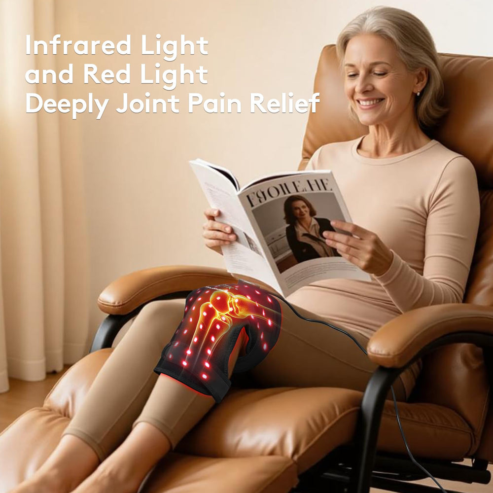 UTK red light knee pad digital control panel for easy setup