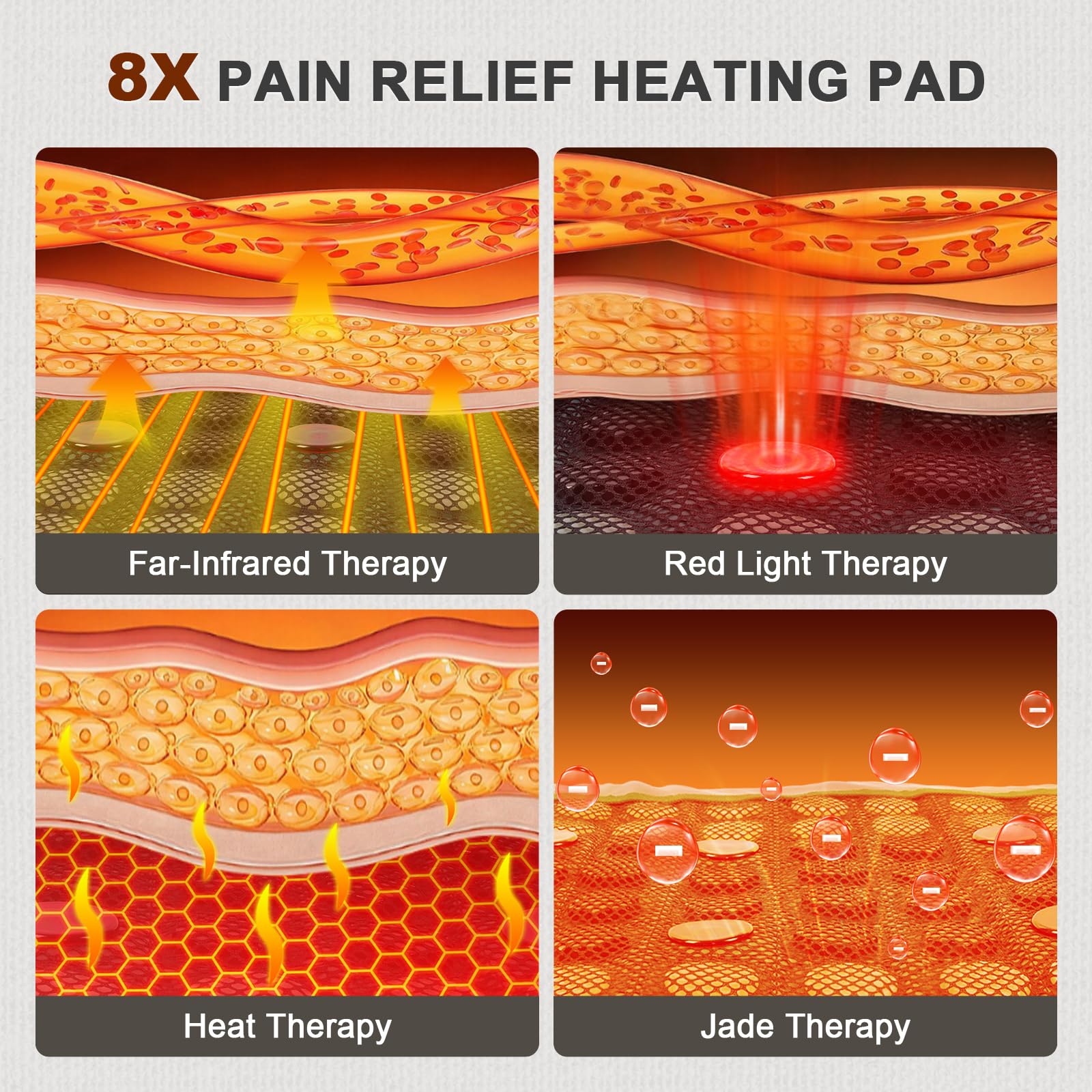 UTK red light therapy LEDs emit 660nm and 850nm for recovery.
