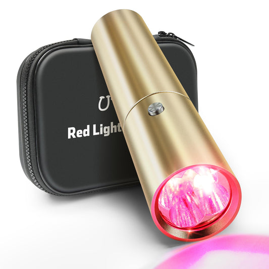 UTK red light therapy device front view for at-home use and wellness