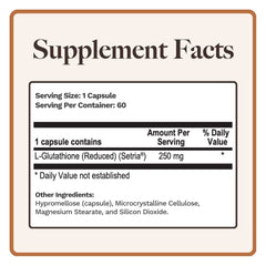 Utzy Naturals 60 capsules packaging emphasizing easy daily use and dosage.