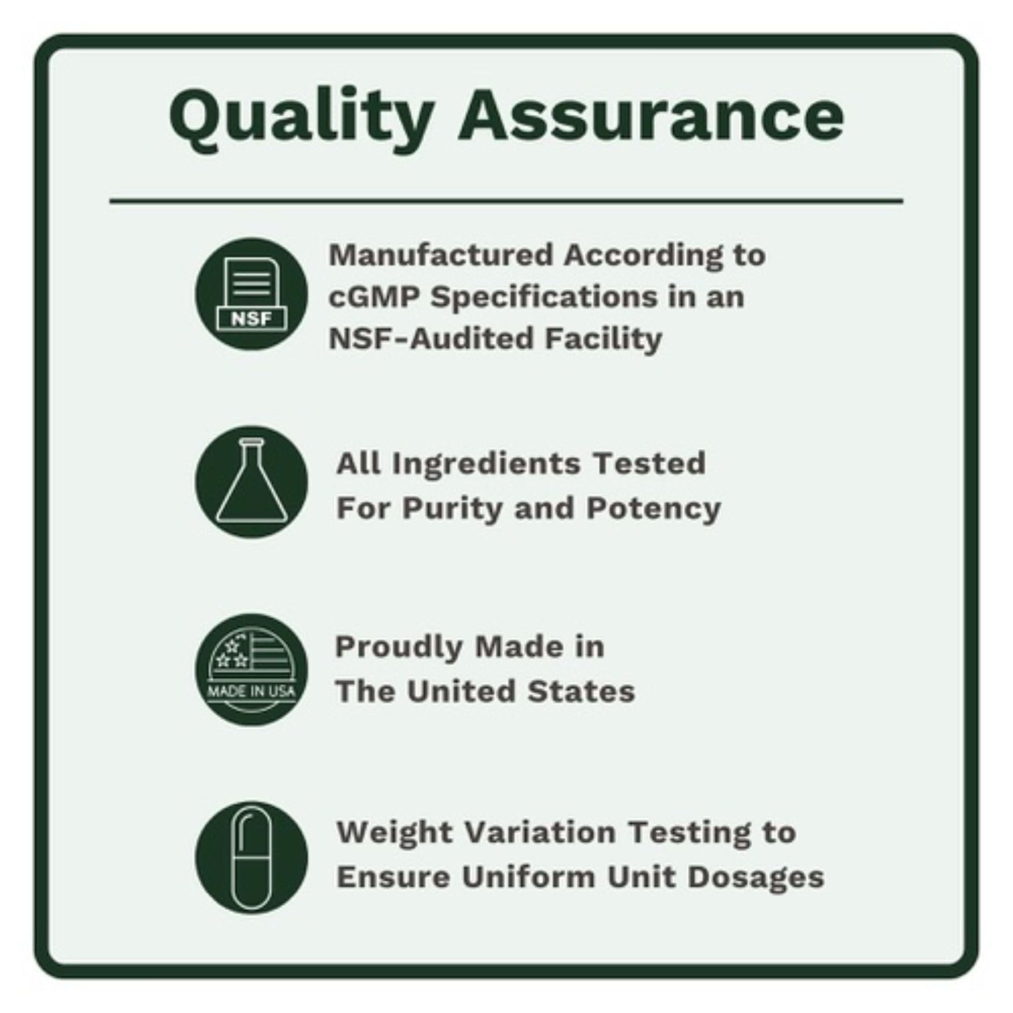US-made badge alongside a clean contemporary bottle, conveying quality and reliability