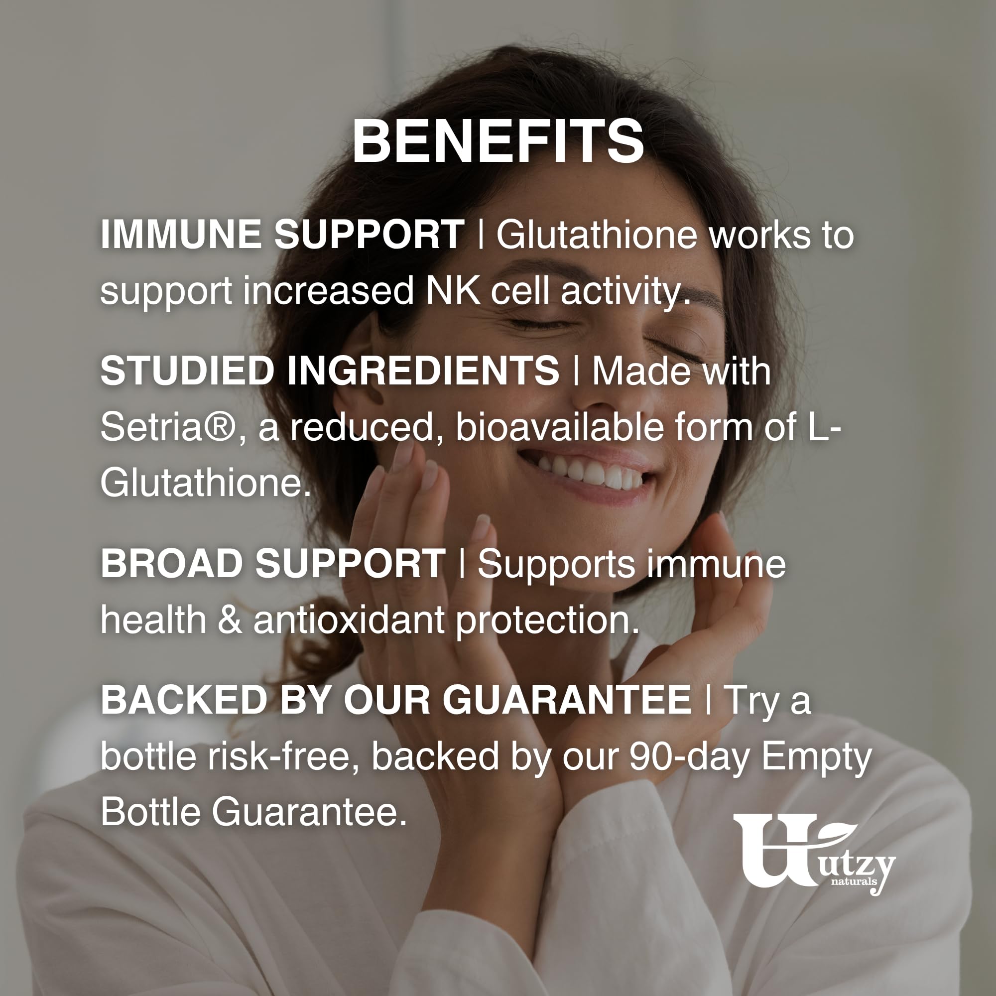 Utzy Naturals fermentation-processed plant-based formula highlighted on packaging.