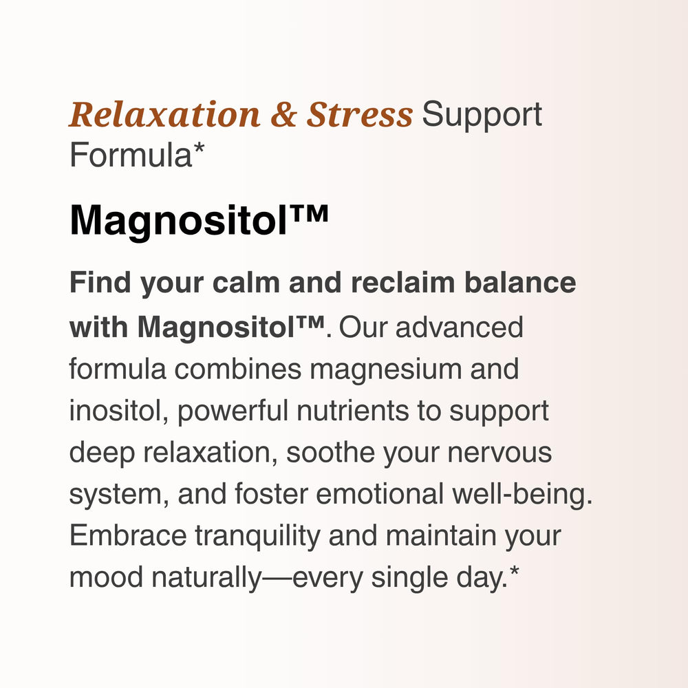 Magnositol powder dissolving into a glass of water for a refreshing drink.