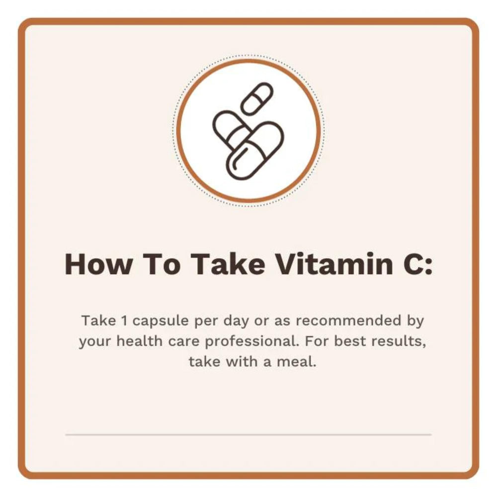 Utzy Naturals Vitamin C Complex capsule close-up emphasizes vegetarian formula