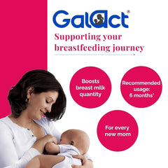UVUBXT Galact Elaichi granules being stirred into milk for a convenient daily routine