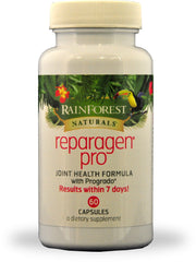 UVUBXT Reparagen Pro bottle shown, supports joint comfort during daily activities.