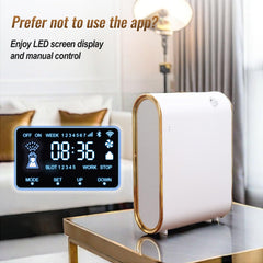 UXIKAPEEN White diffuser design blends with modern interiors and hotel-inspired vibes.