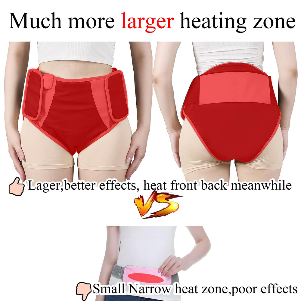 V DDHoger adjustable size elastic band fits diverse body shapes.
