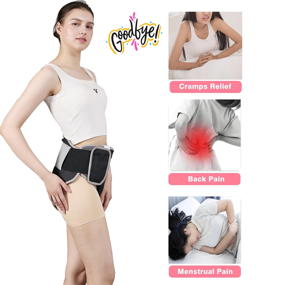 V DDHoger large screen remote control allows precise temperature and massage control.