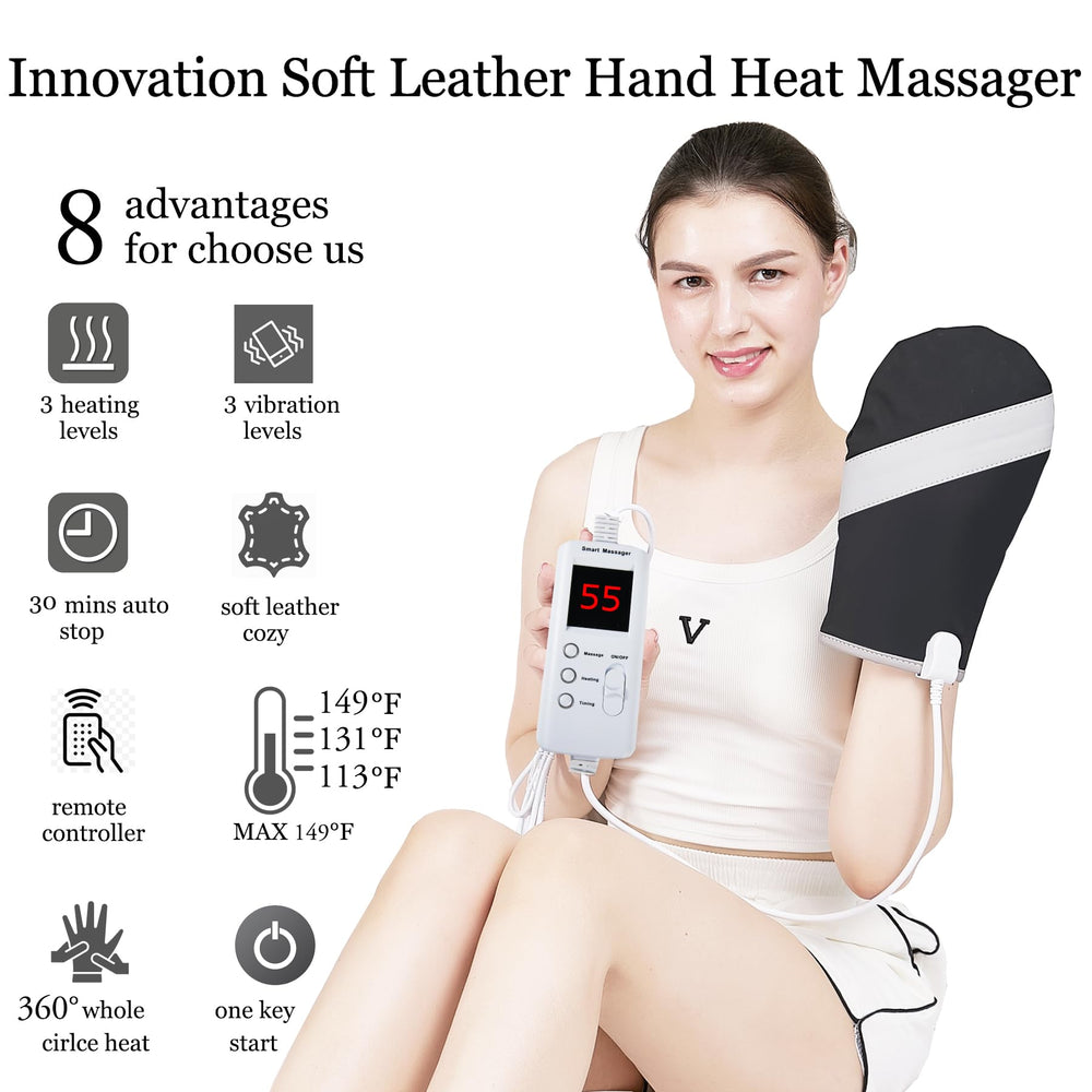 V ddhoger three heat levels provide customizable warmth.