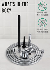 V-Frankness complete accessory kit for versatile enema setup at home