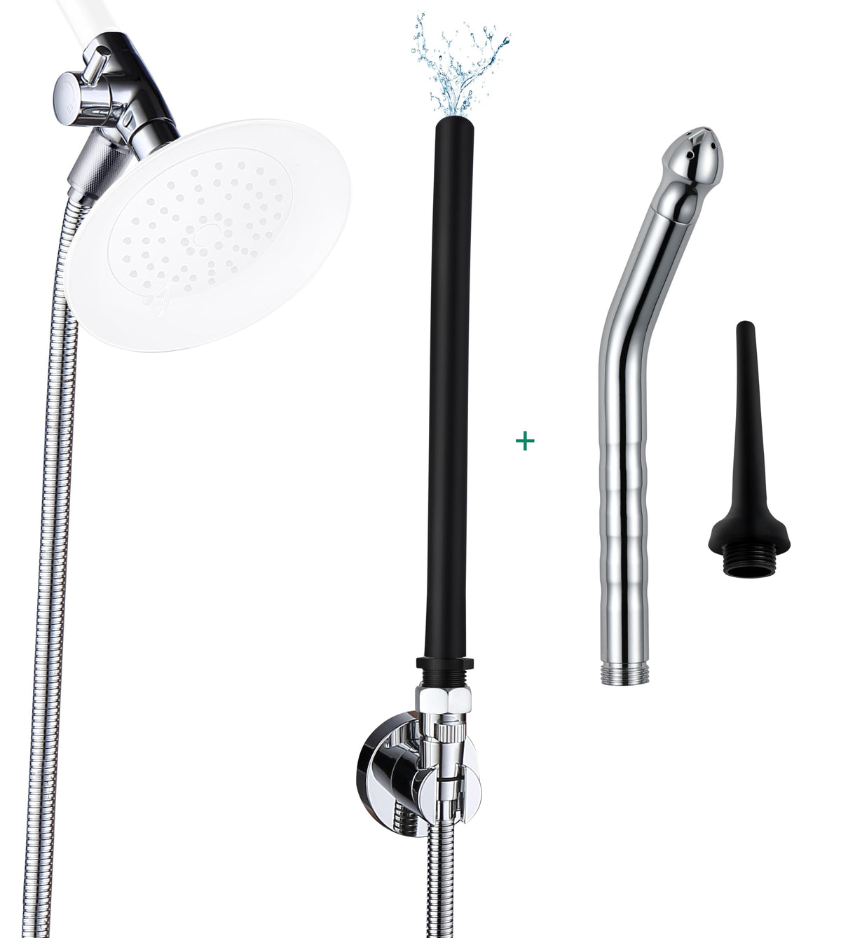 V-Frankness shower enema system complete set for versatile cleansing options