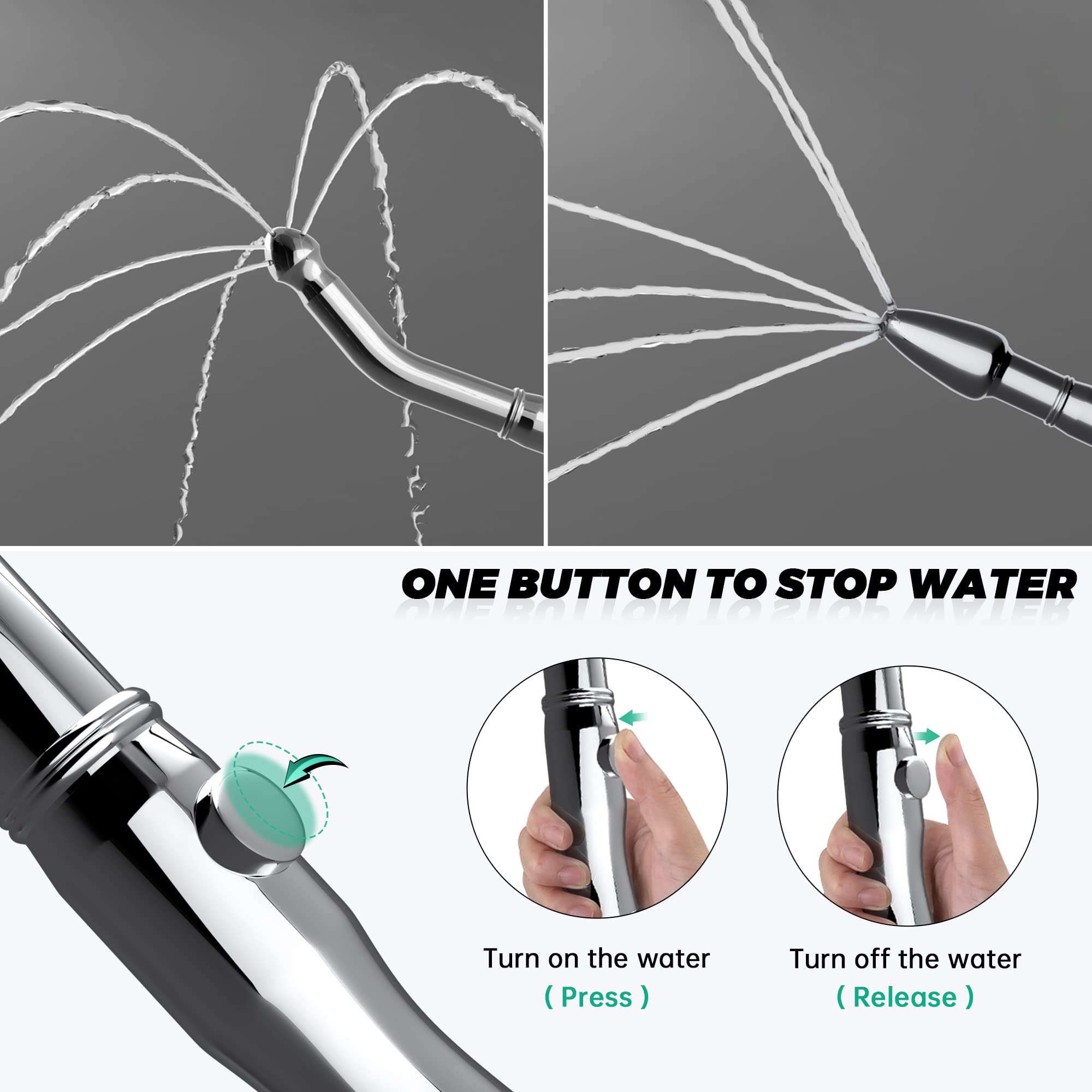V-Frankness water control valve diverter supports precise flow for comfort