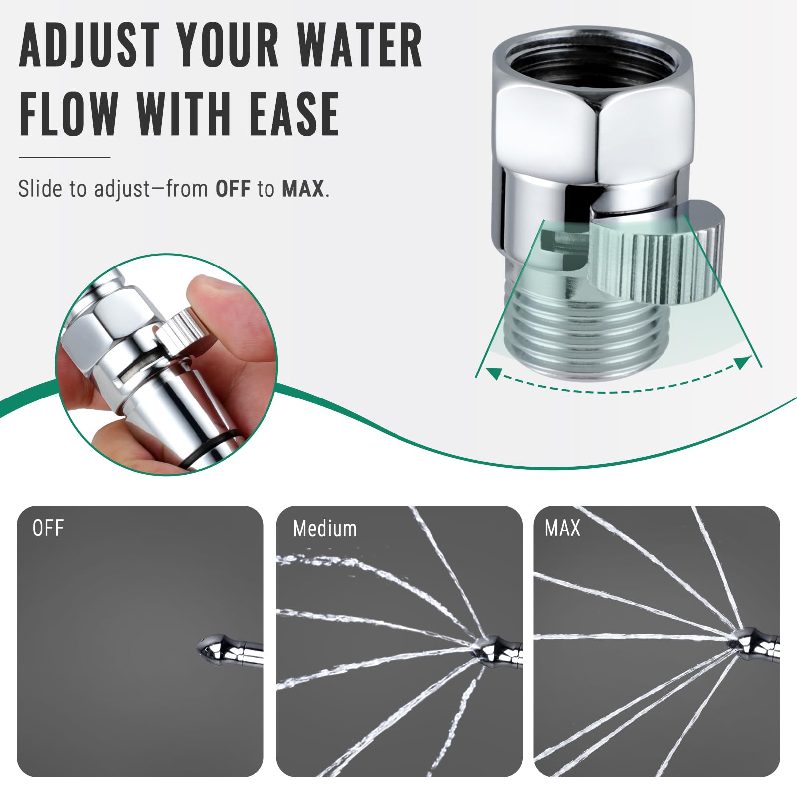 V-Frankness 4-inch silicone nozzle offers targeted, gentle cleaning for first-timers