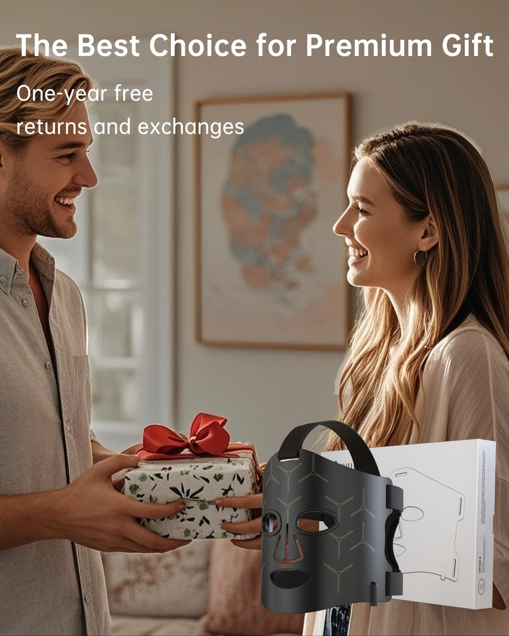 VYM by Clinmate infrared mask warranty and support image with 1-year coverage