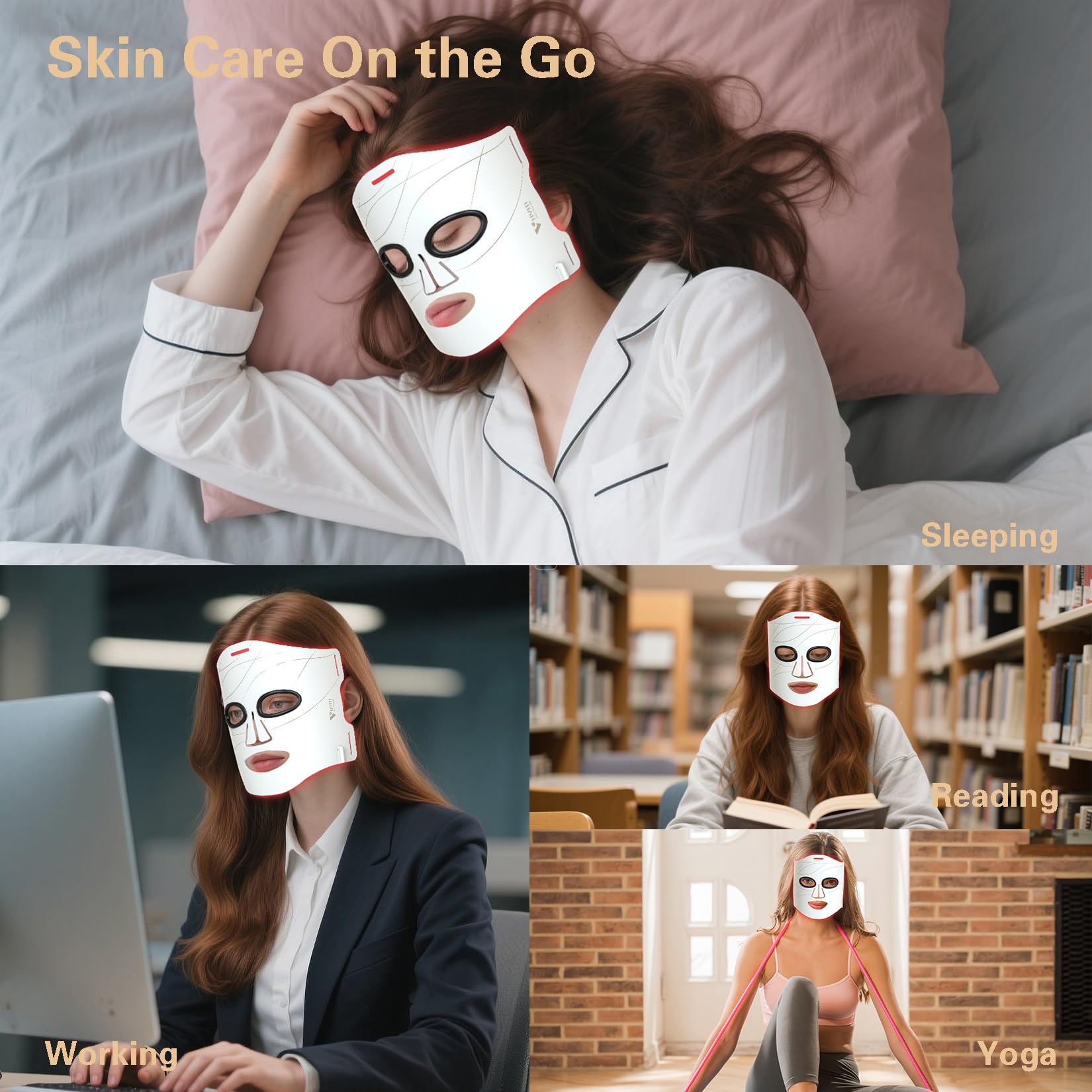 Compact, travel-ready design of the VYM mask