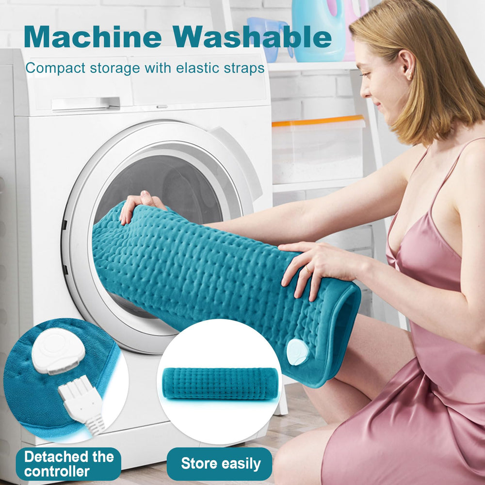 VAAGHANM pad with six temperature settings for personalized heat.
