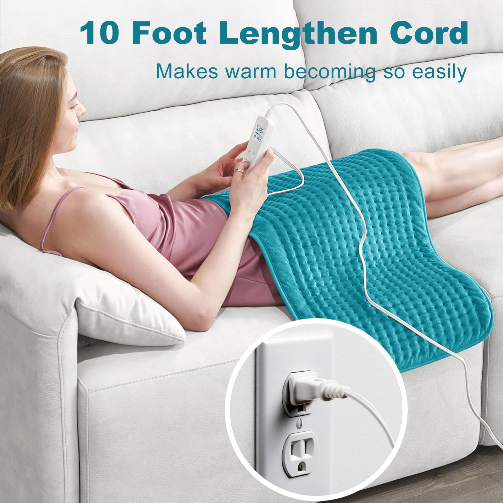 VAAGHANM ultra-soft flannel surface for skin-friendly comfort.