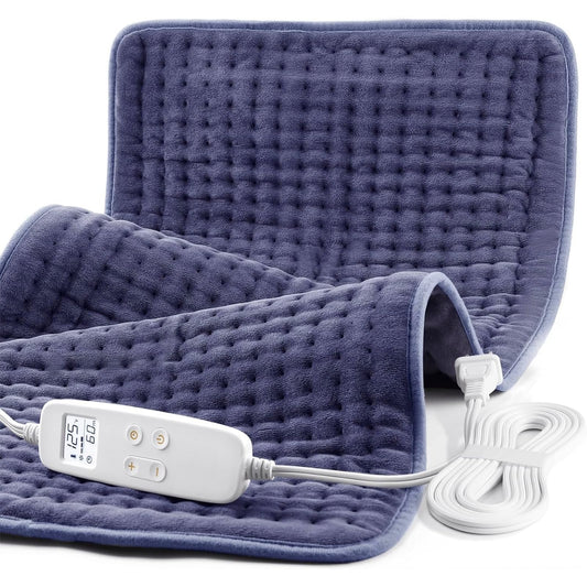 VAAGHANM heating pad covers the back for even warmth across a large surface.