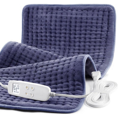 VAAGHANM heating pad covers the back for even warmth across a large surface.