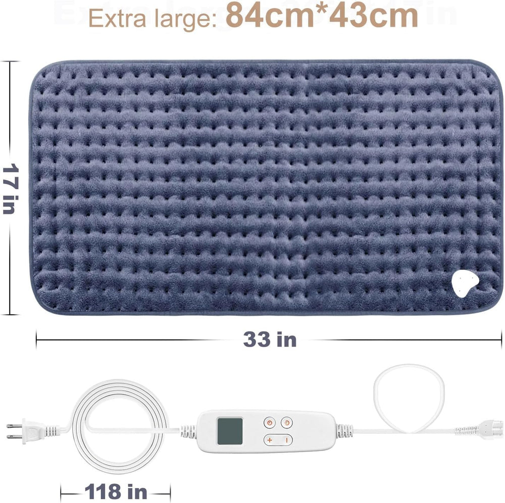 VAAGHANM heating pad packed for compact storage and transport