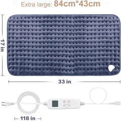 VAAGHANM heating pad packed for compact storage and transport