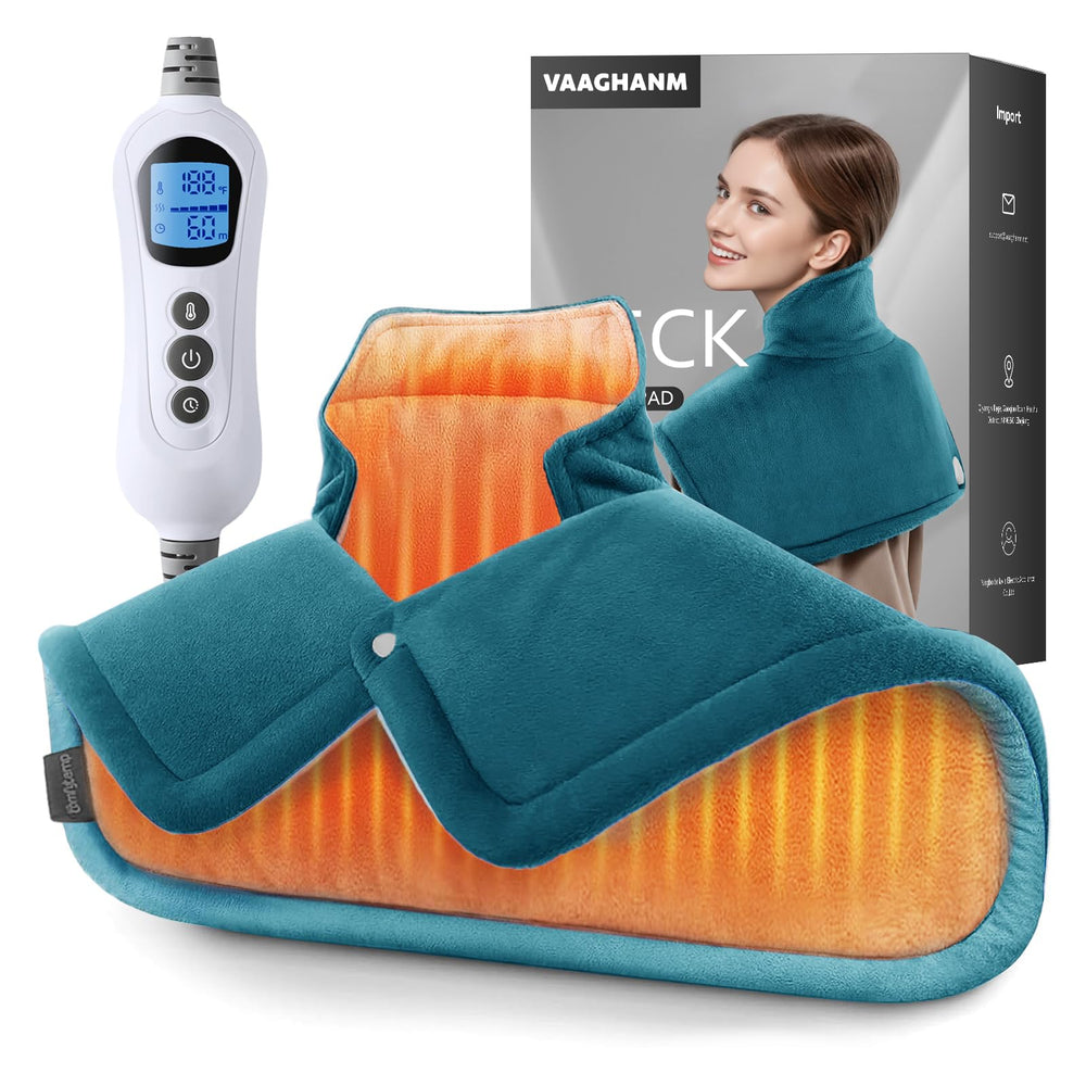 VAAGHANM heating pad neck-shoulders for targeted warmth after a long day