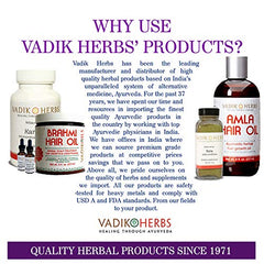 Vadik Herbs Bakuchi packaging display on shelf signaling quality