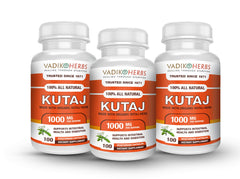 Vadik Herbs Kutaj powder bottle front view for daily supplement routine