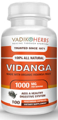 Vadik Herbs Vidanga capsules for daily Ayurvedic support and clean ingestion.