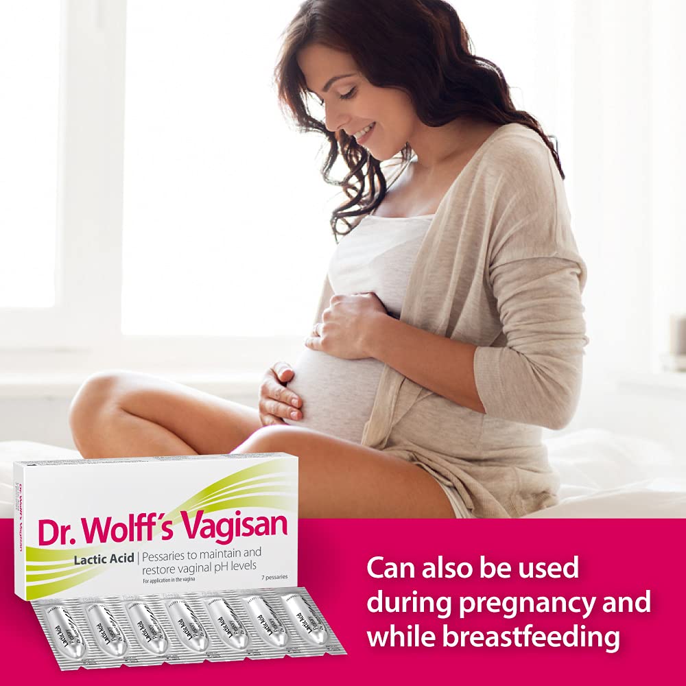 Panty liner is recommended during Vagisan Lactic Acid use.