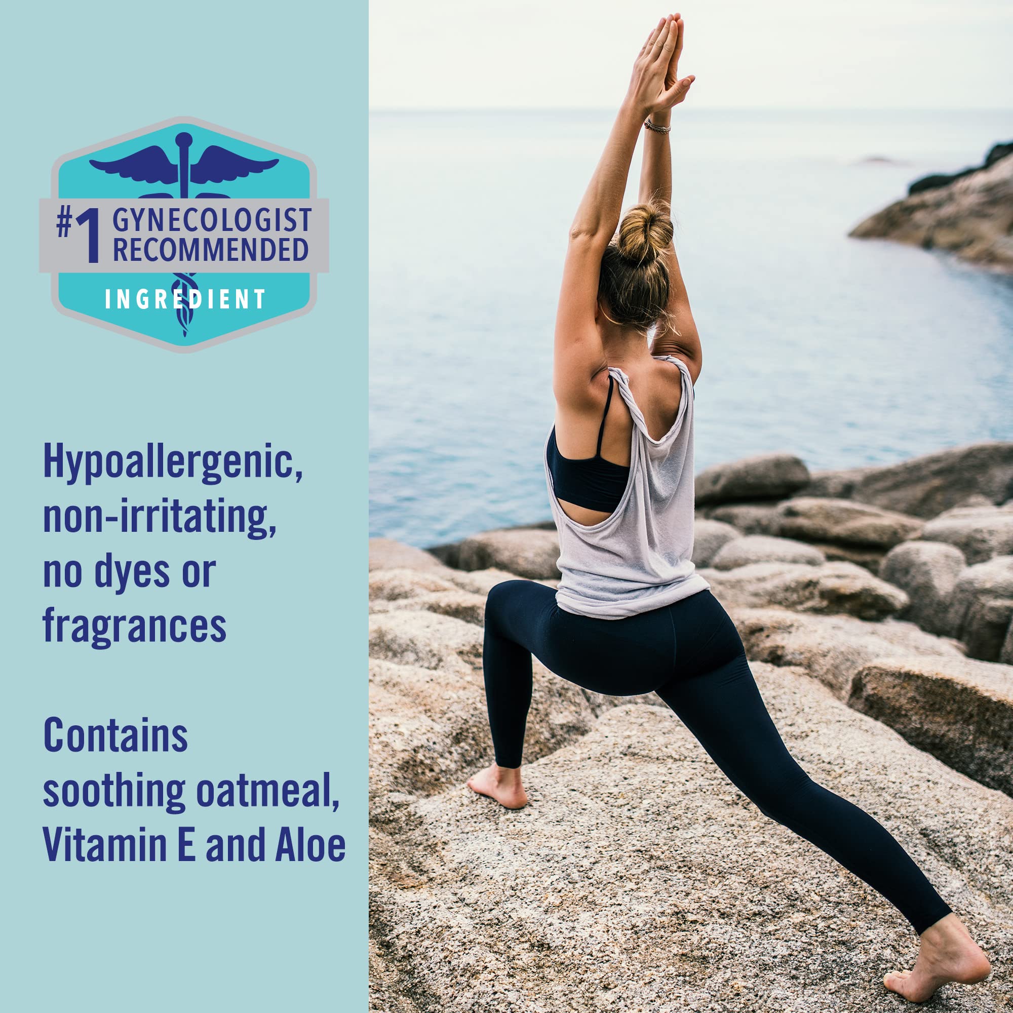 Vagisil Hydrocortisone Cream Label highlights trusted care for sensitive skin.